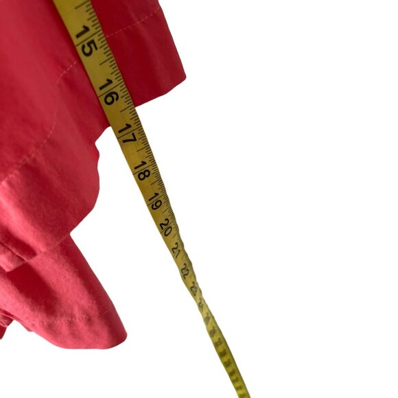 Soft Surroundings Coral Long Sleeve Cowl Neck Top Medium Petite - Picture 6 of 8